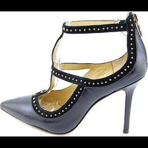 BCBGMaxAzria Liza Women PointedToe Leather Heels